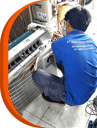 Service AC PT Eben Haezer Anugrah